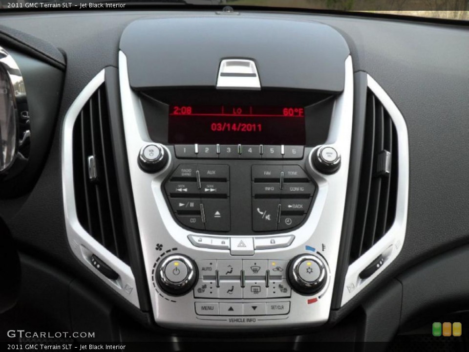 Jet Black Interior Controls for the 2011 GMC Terrain SLT #46661486