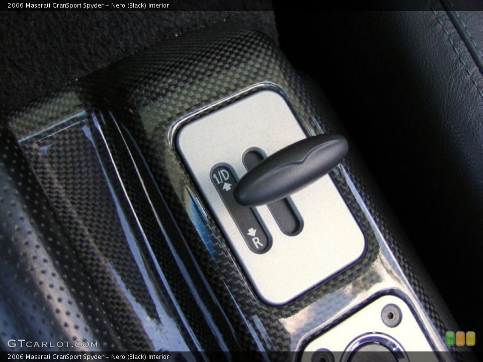 Nero (Black) Interior Transmission for the 2006 Maserati GranSport Spyder #46661579