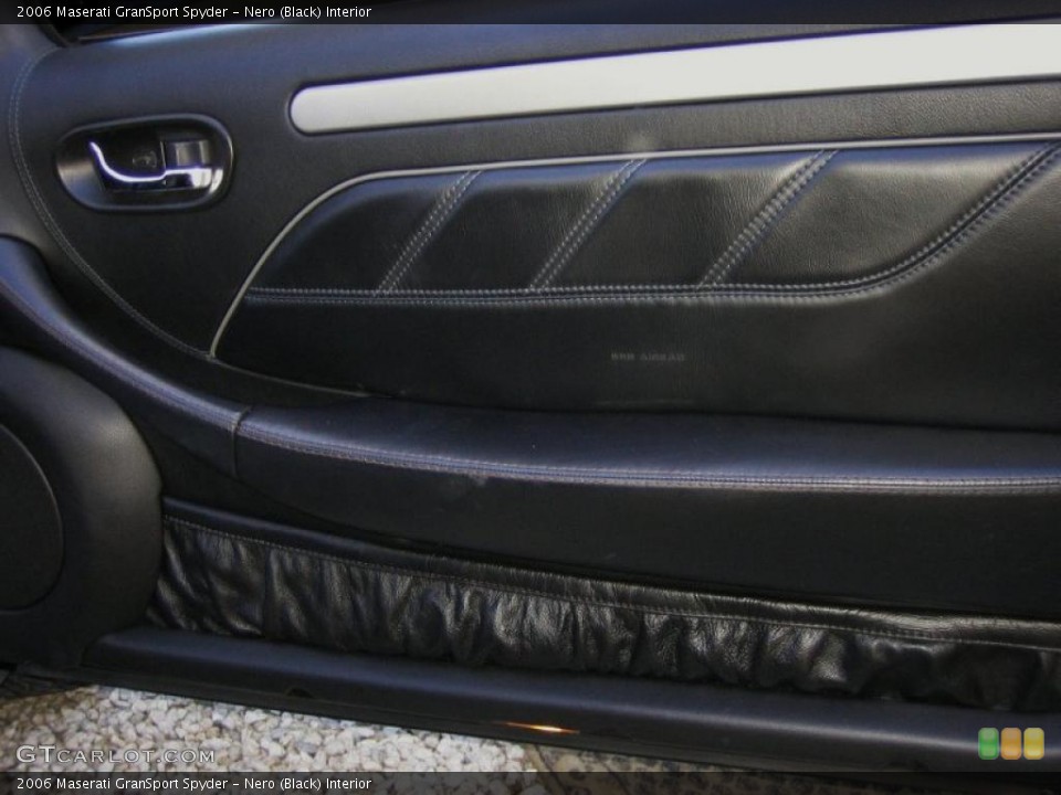 Nero (Black) Interior Door Panel for the 2006 Maserati GranSport Spyder #46661711