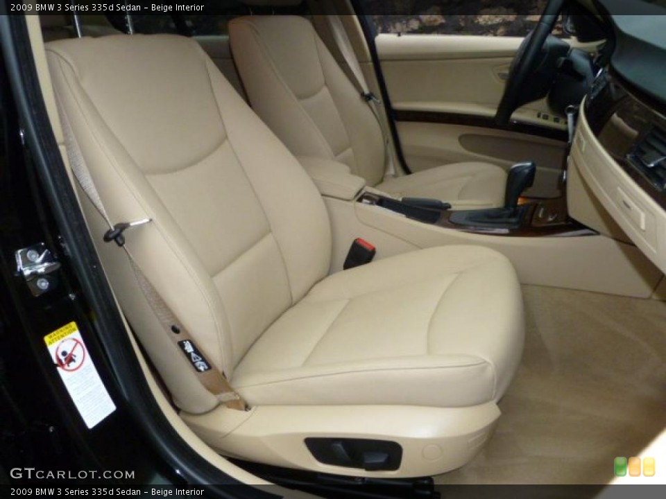 Beige Interior Photo for the 2009 BMW 3 Series 335d Sedan #46661882