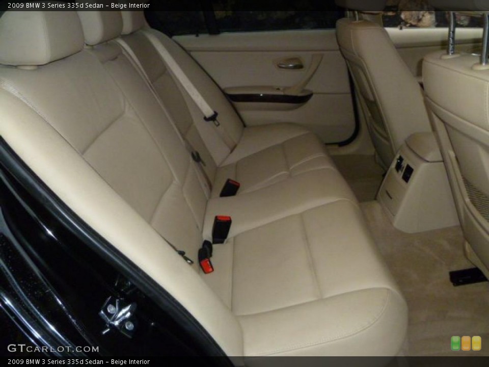 Beige Interior Photo for the 2009 BMW 3 Series 335d Sedan #46661897