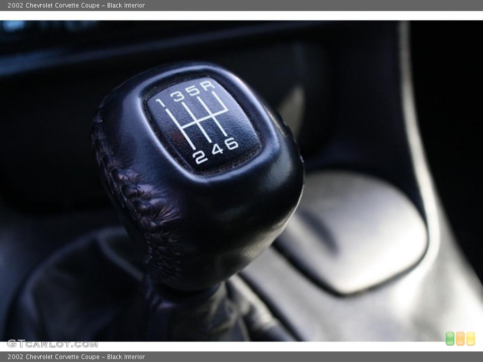 Black Interior Transmission for the 2002 Chevrolet Corvette Coupe #46662257