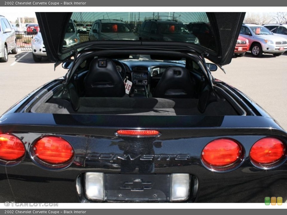 Black Interior Trunk for the 2002 Chevrolet Corvette Coupe #46662389