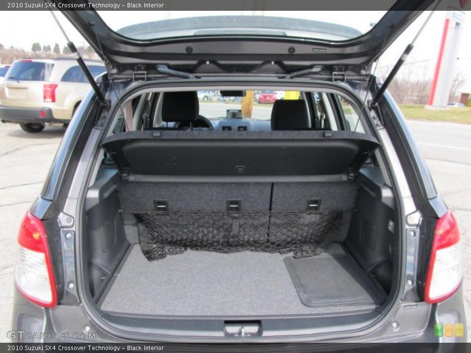 Black Interior Trunk for the 2010 Suzuki SX4 Crossover Technology #46662455