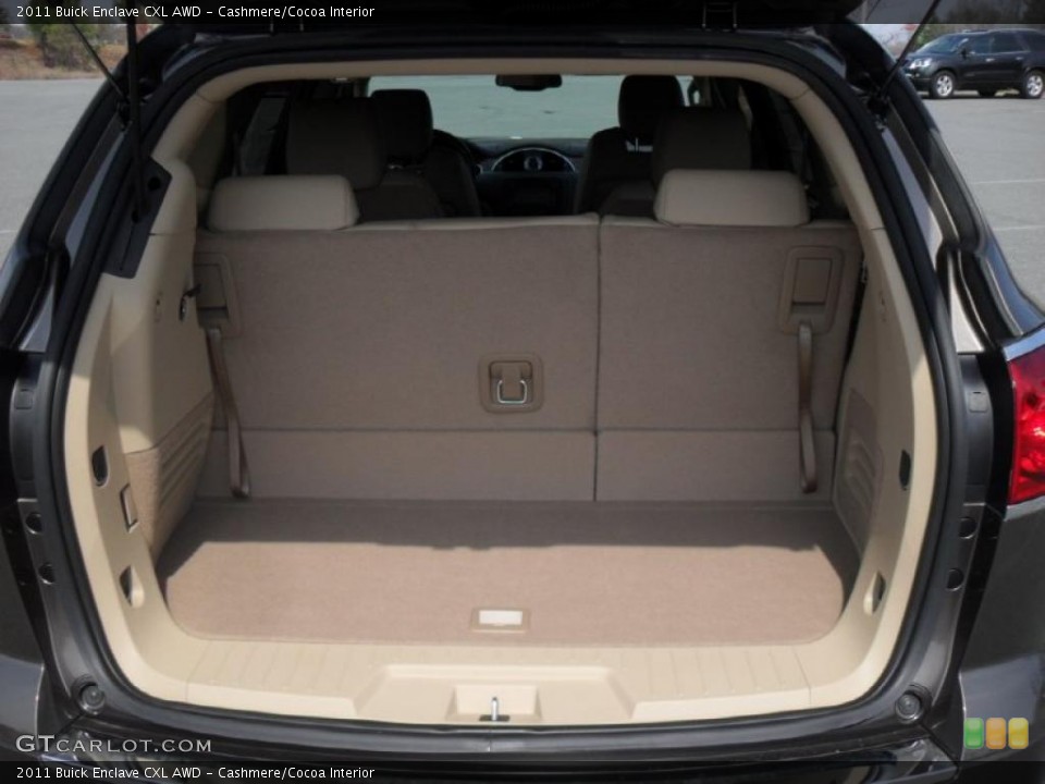 Cashmere/Cocoa Interior Trunk for the 2011 Buick Enclave CXL AWD #46662752