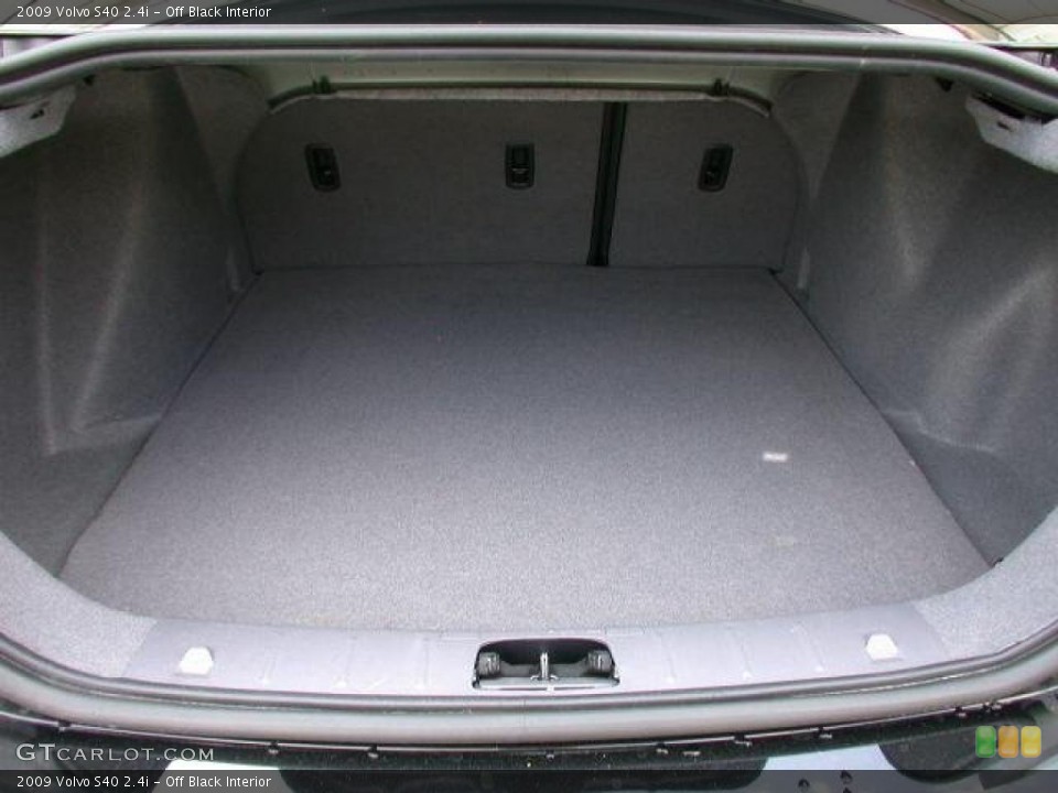 Off Black Interior Trunk for the 2009 Volvo S40 2.4i #46662758