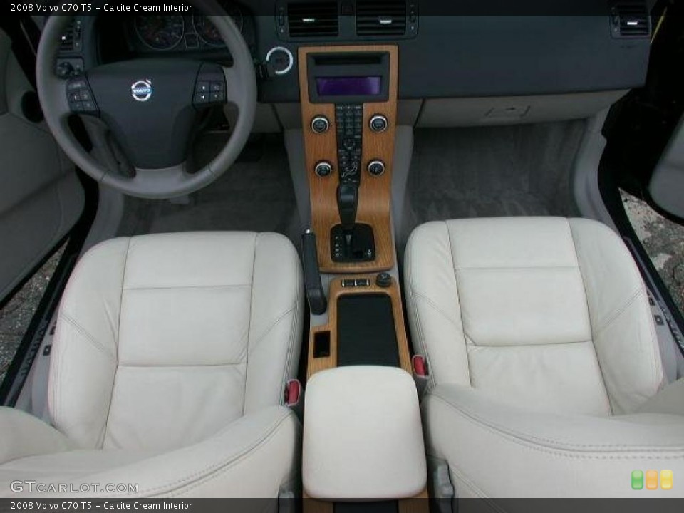 Calcite Cream Interior Photo for the 2008 Volvo C70 T5 #46662905