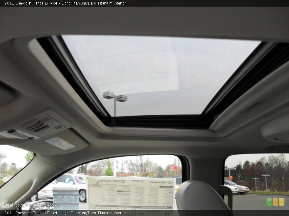 Light Titanium/Dark Titanium Interior Sunroof for the 2011 Chevrolet Tahoe LT 4x4 #46663043