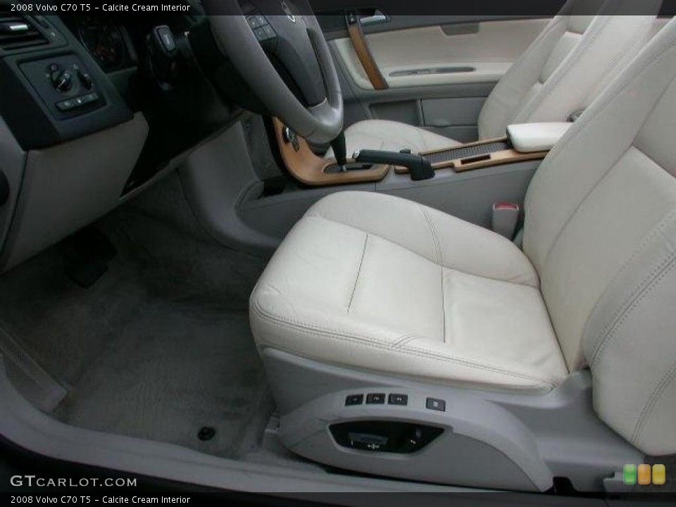 Calcite Cream Interior Photo for the 2008 Volvo C70 T5 #46663076