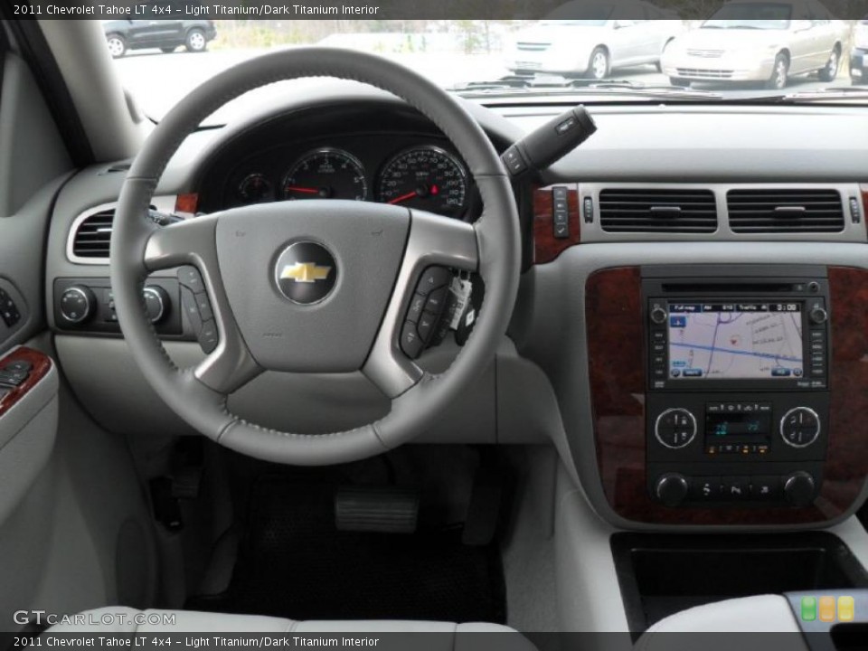 Light Titanium/Dark Titanium Interior Dashboard for the 2011 Chevrolet Tahoe LT 4x4 #46663130
