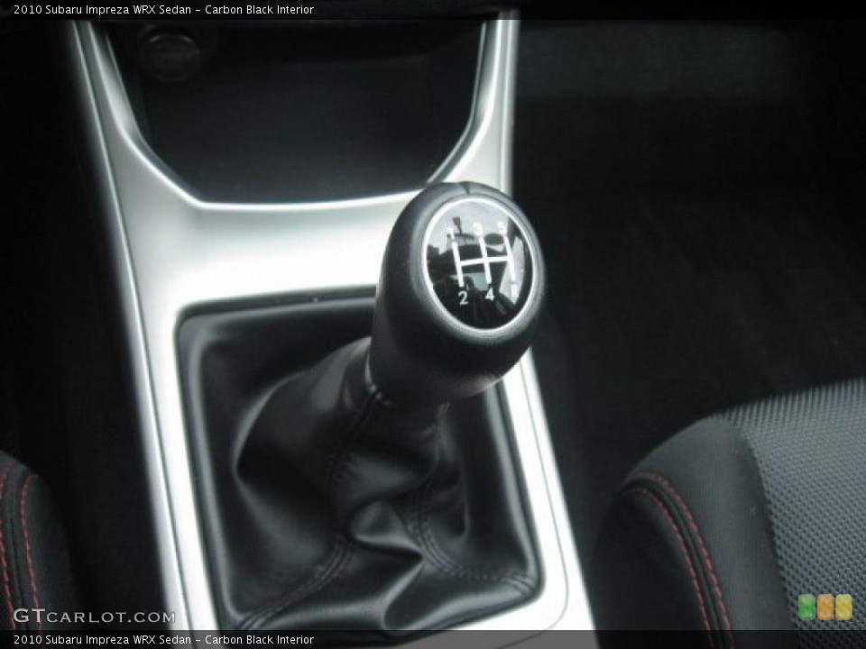 Carbon Black Interior Transmission for the 2010 Subaru Impreza WRX Sedan #46664270