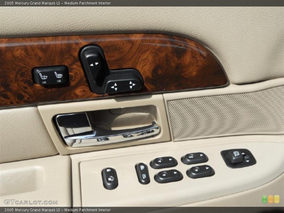 Medium Parchment Interior Controls for the 2005 Mercury Grand Marquis LS #46664504