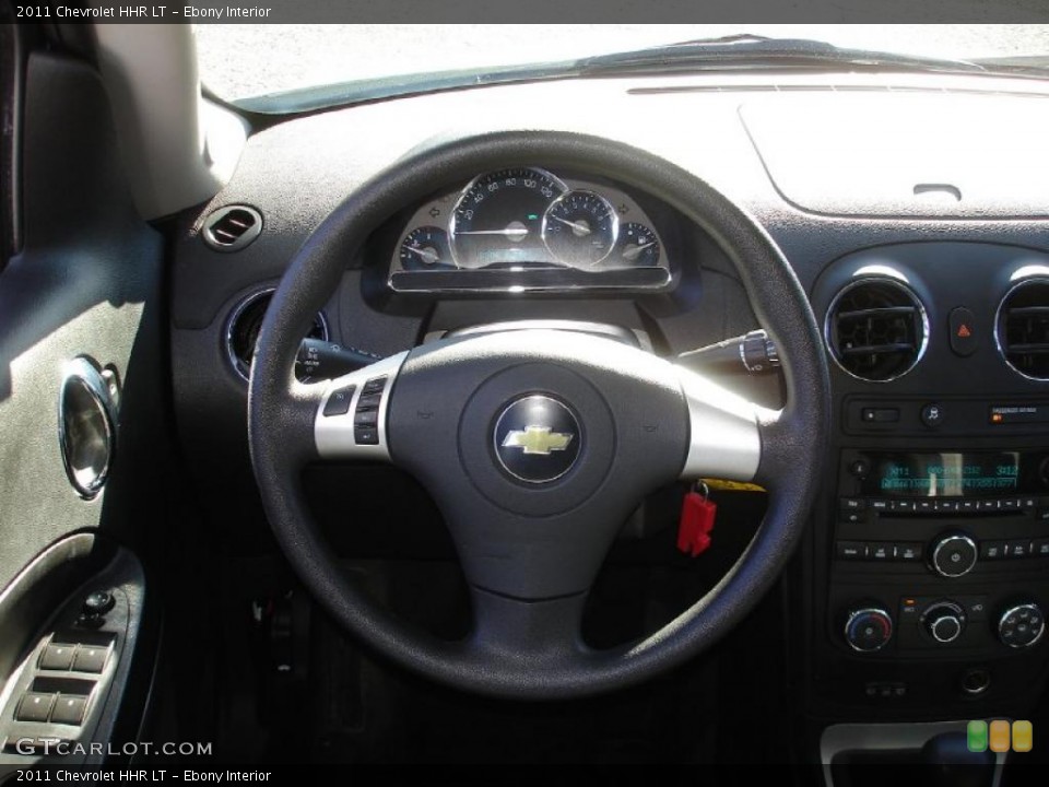 Ebony Interior Steering Wheel for the 2011 Chevrolet HHR LT #46665125