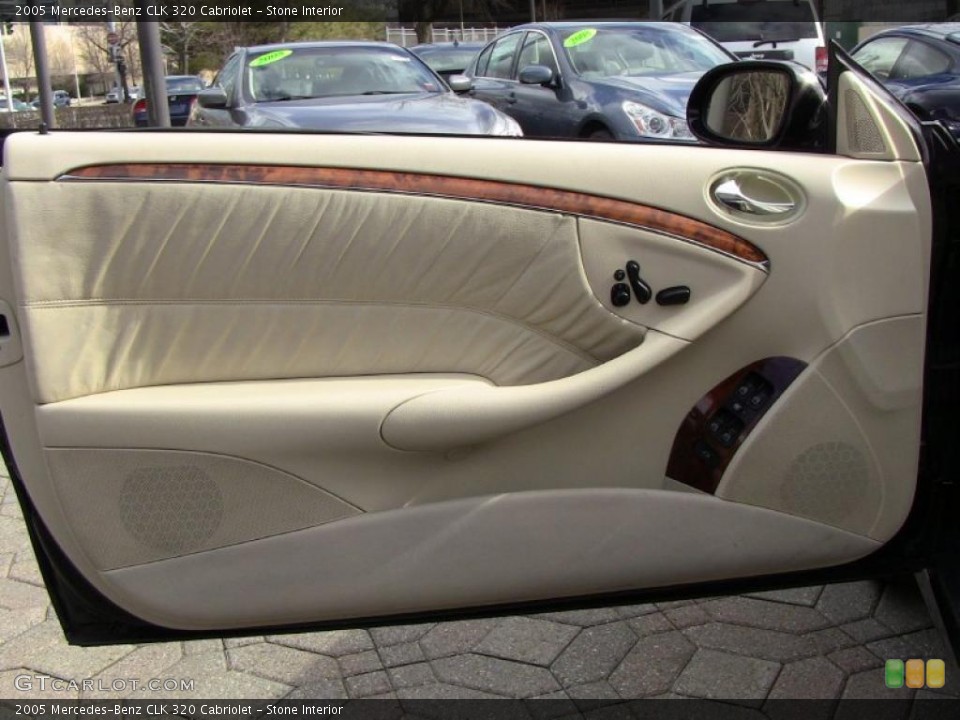 Stone Interior Door Panel for the 2005 Mercedes-Benz CLK 320 Cabriolet #46665239