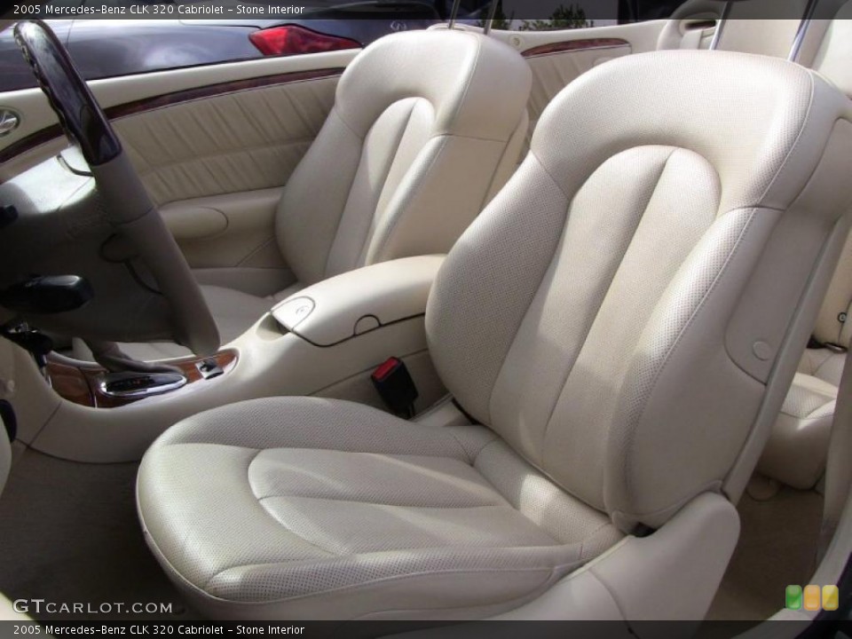 Stone Interior Photo for the 2005 Mercedes-Benz CLK 320 Cabriolet #46665305