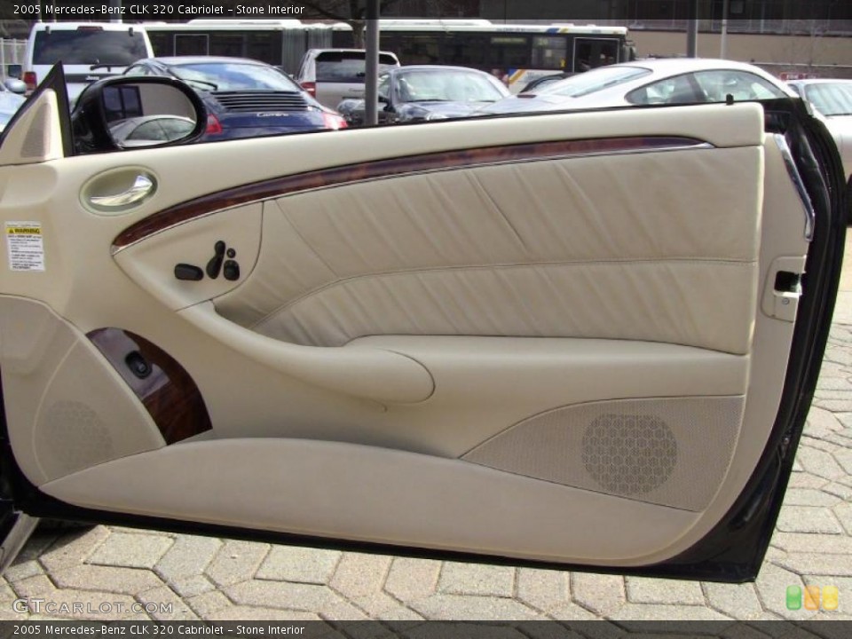 Stone Interior Door Panel for the 2005 Mercedes-Benz CLK 320 Cabriolet #46665323