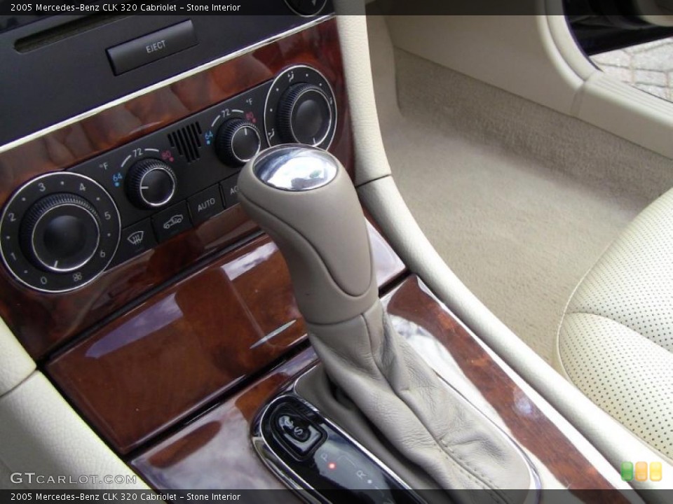 Stone Interior Transmission for the 2005 Mercedes-Benz CLK 320 Cabriolet #46665497