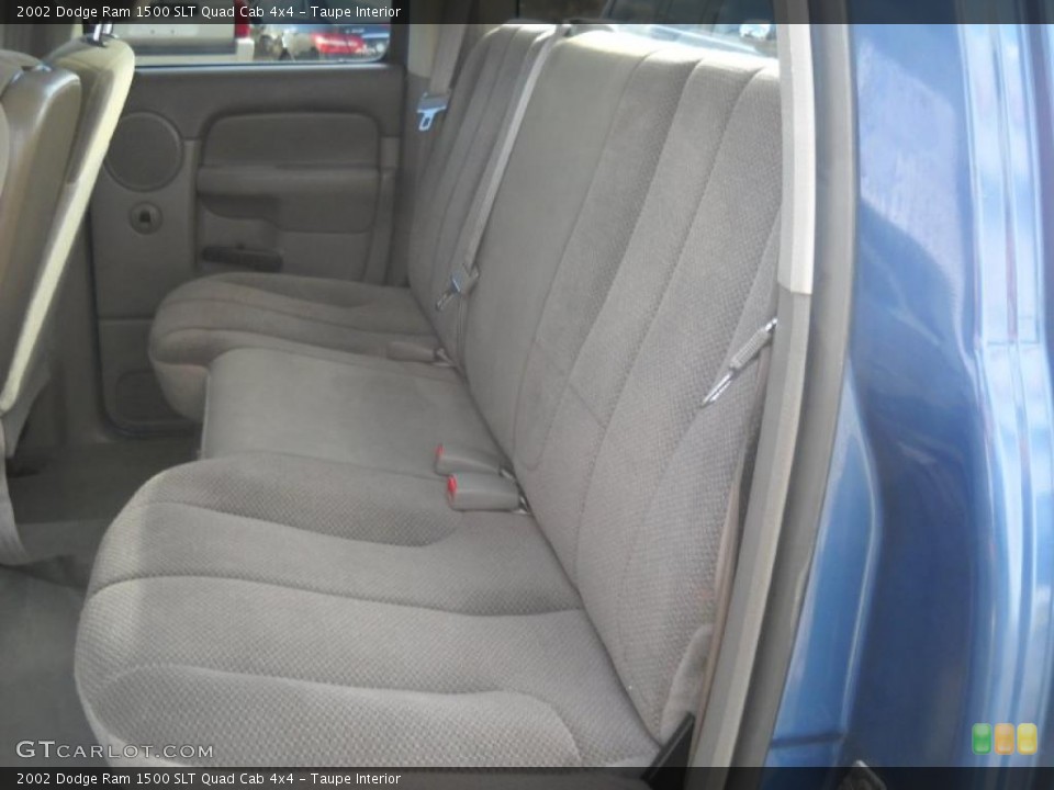 Taupe Interior Photo for the 2002 Dodge Ram 1500 SLT Quad Cab 4x4 #46665650