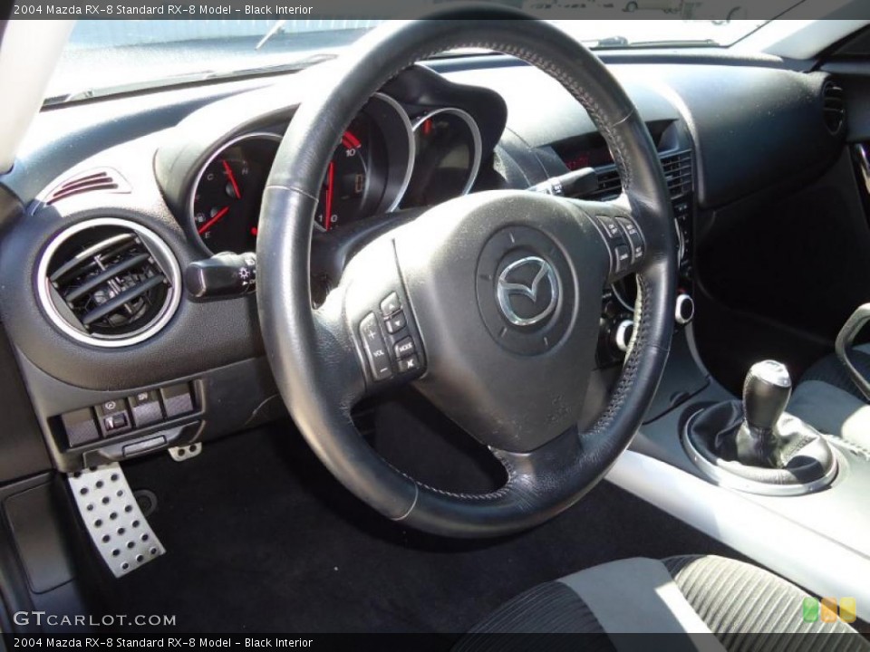 Black Interior Dashboard for the 2004 Mazda RX-8  #46665971