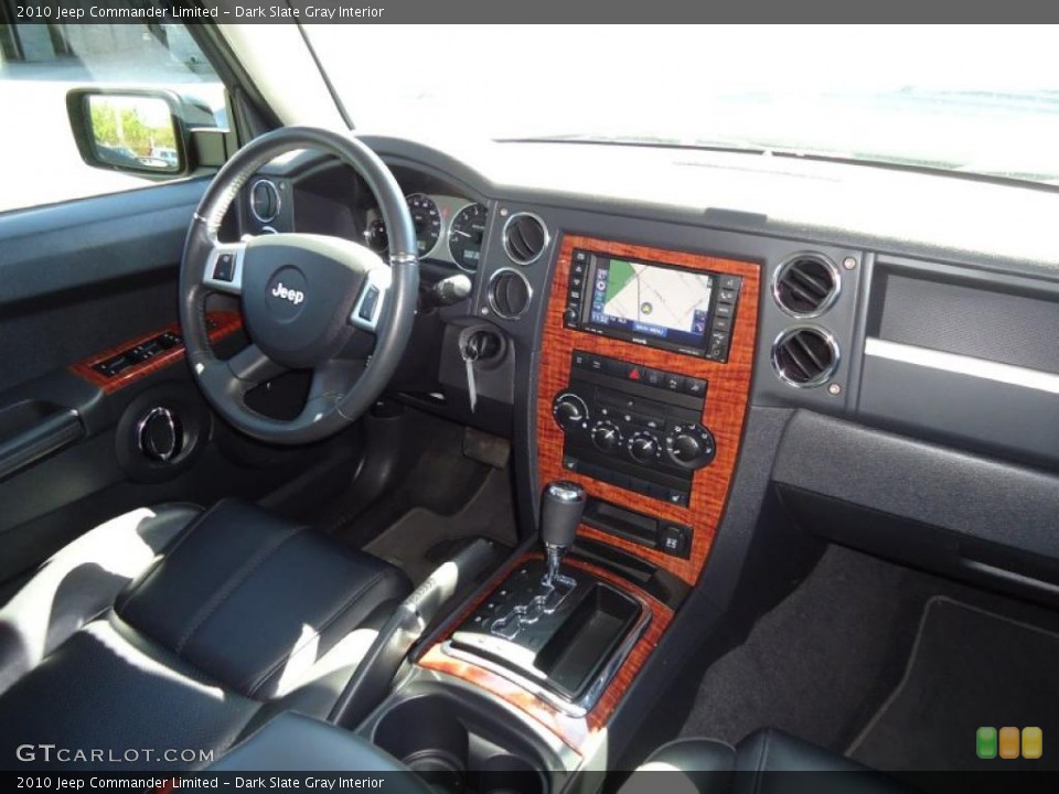 Dark Slate Gray Interior Dashboard for the 2010 Jeep Commander Limited #46667120
