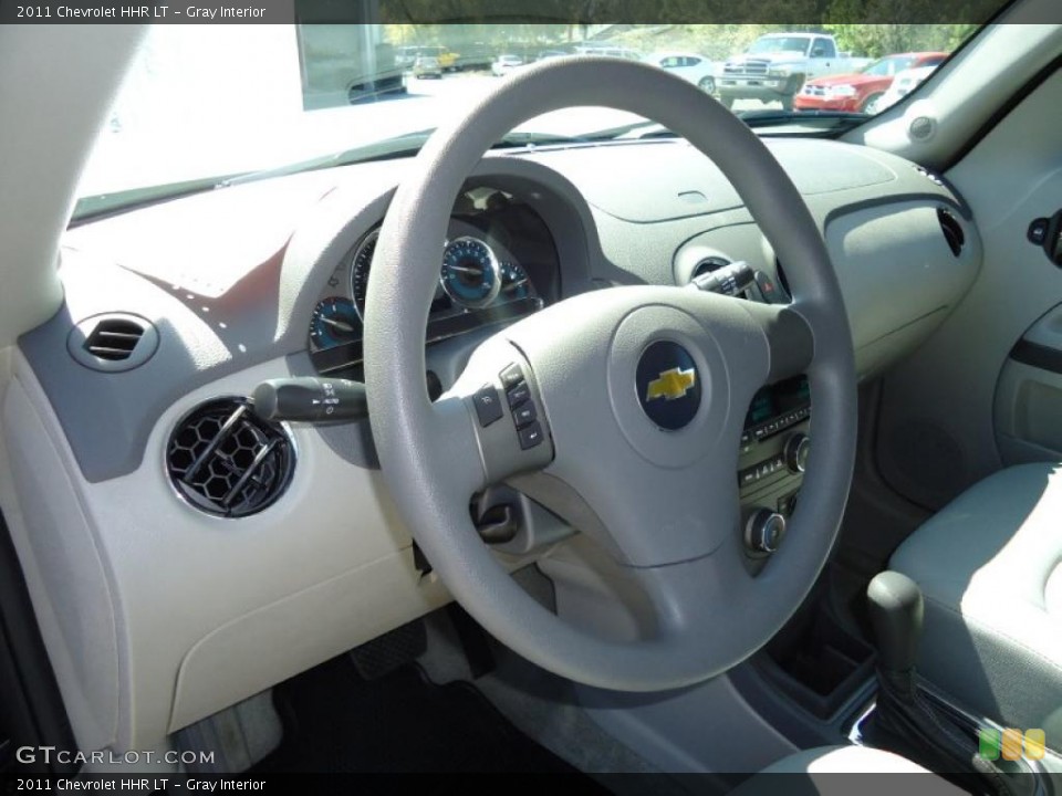 Gray Interior Steering Wheel for the 2011 Chevrolet HHR LT #46667525