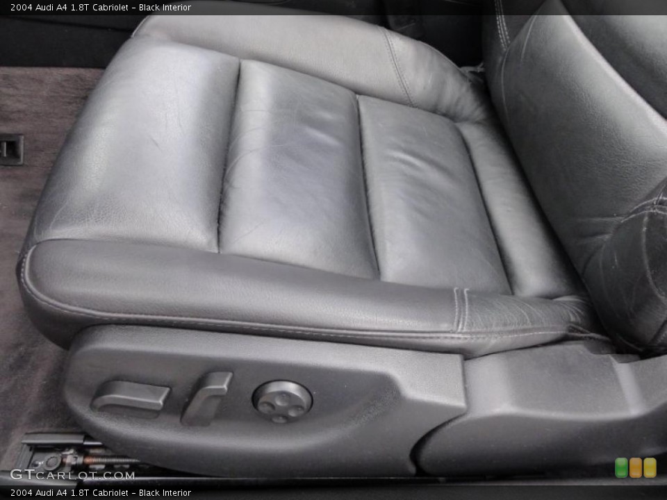 Black Interior Photo for the 2004 Audi A4 1.8T Cabriolet #46667783