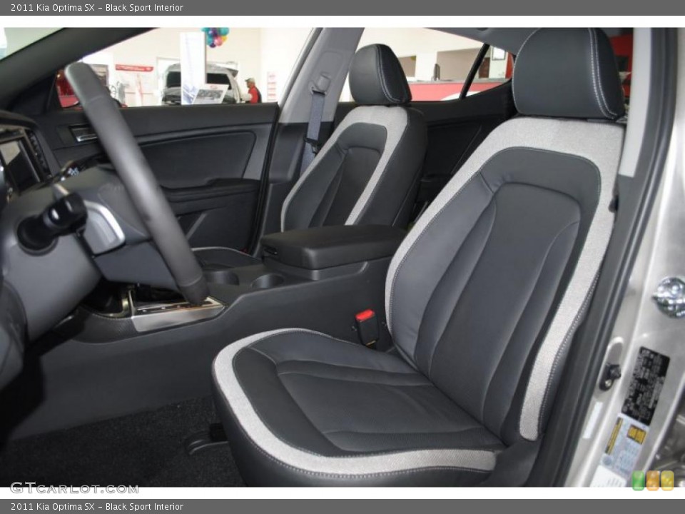 Black Sport Interior Photo for the 2011 Kia Optima SX #46667801