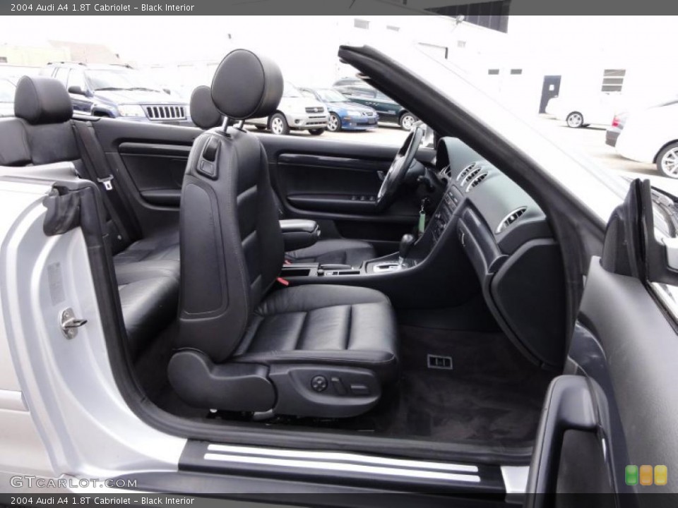 Black Interior Photo for the 2004 Audi A4 1.8T Cabriolet #46667846