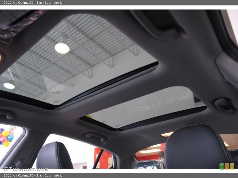 Black Sport Interior Sunroof for the 2011 Kia Optima SX #46667927