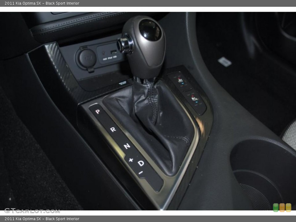 Black Sport Interior Transmission for the 2011 Kia Optima SX #46668107