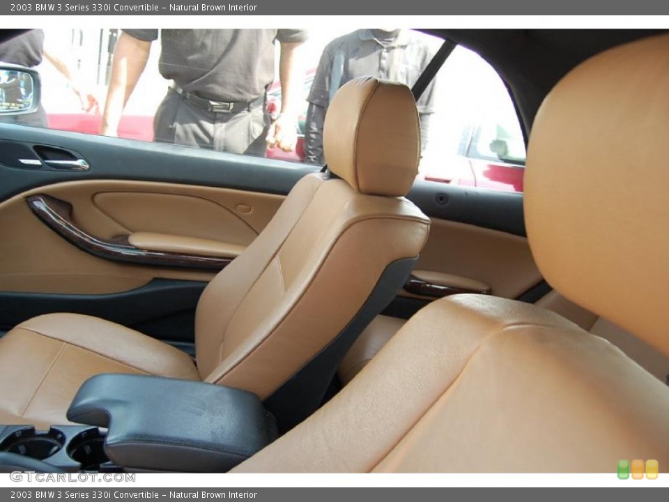 Natural Brown Interior Photo for the 2003 BMW 3 Series 330i Convertible #46668554