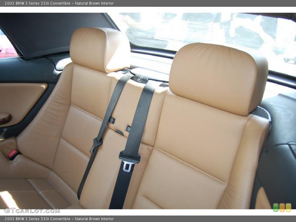 Natural Brown Interior Photo for the 2003 BMW 3 Series 330i Convertible #46668566