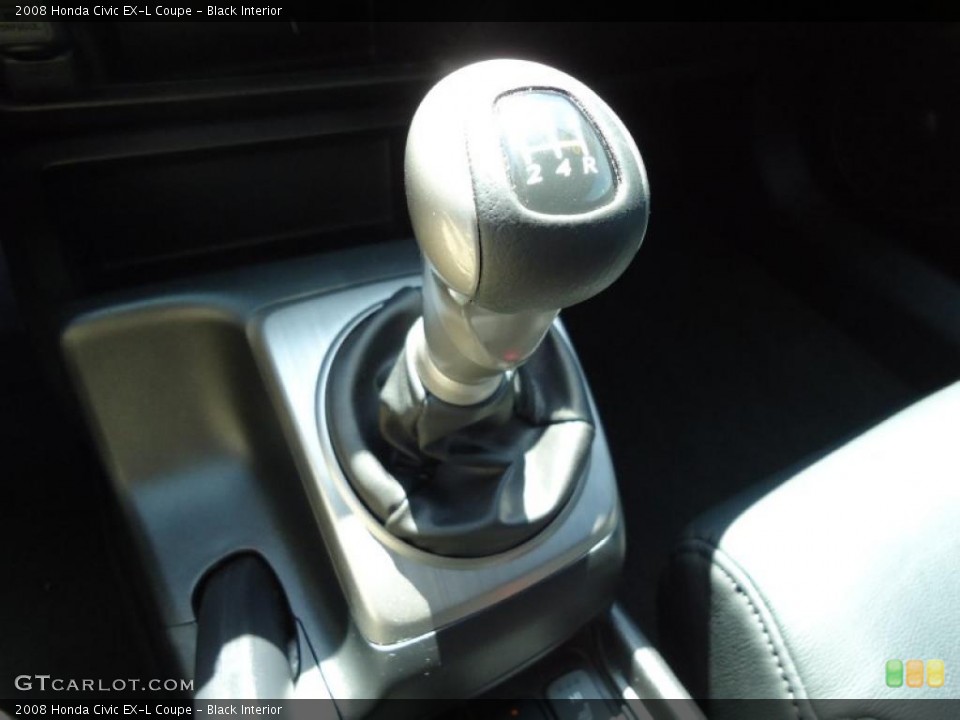 Black Interior Transmission for the 2008 Honda Civic EX-L Coupe #46669352