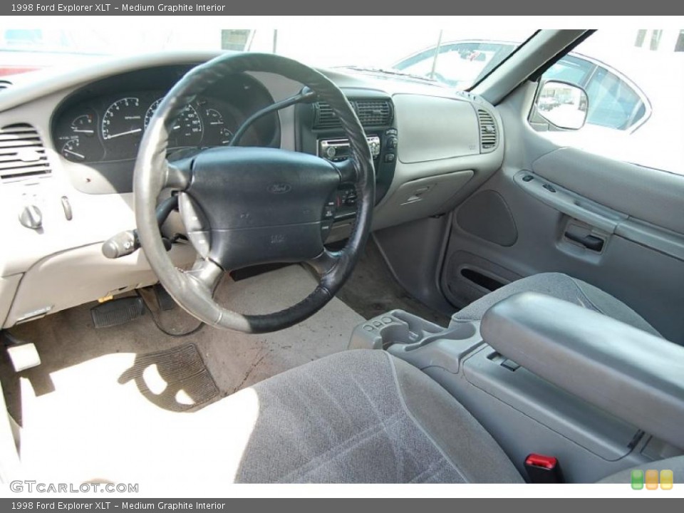 Medium Graphite Interior Prime Interior for the 1998 Ford Explorer XLT #46669451