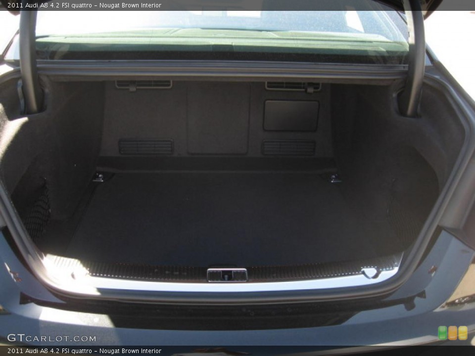 Nougat Brown Interior Trunk for the 2011 Audi A8 4.2 FSI quattro #46670387