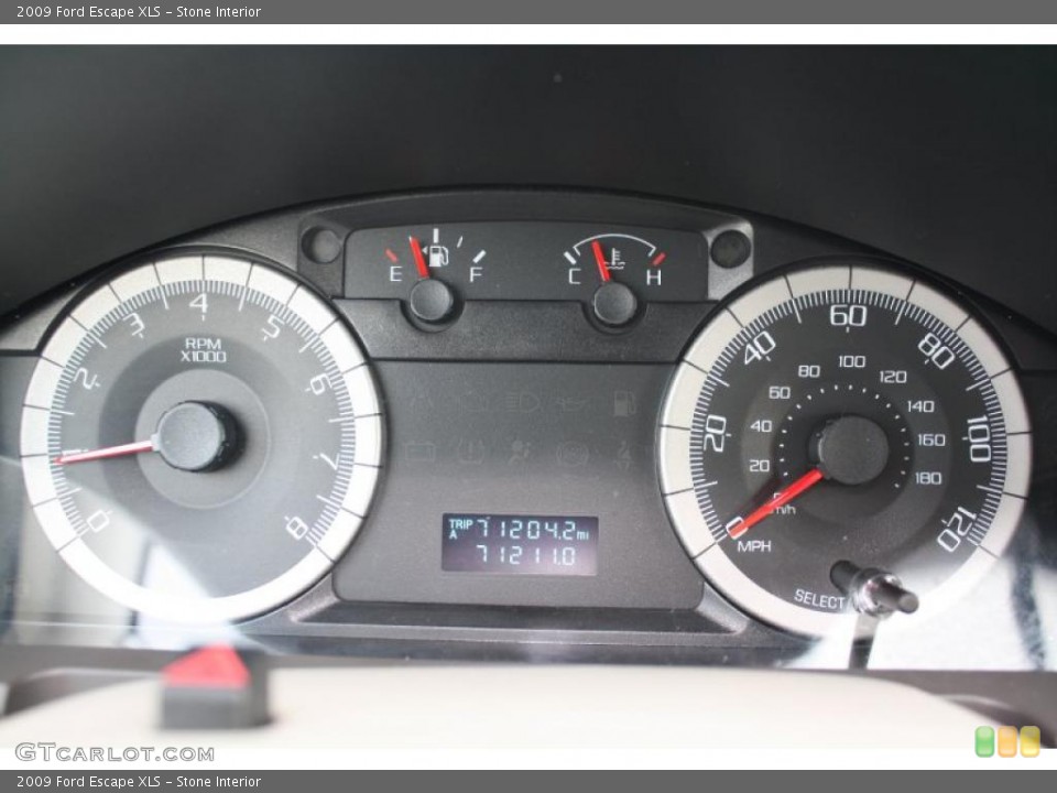 Stone Interior Gauges for the 2009 Ford Escape XLS #46671617