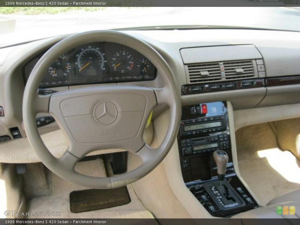 Parchment Interior Photo for the 1999 Mercedes-Benz S 420 Sedan #46671842