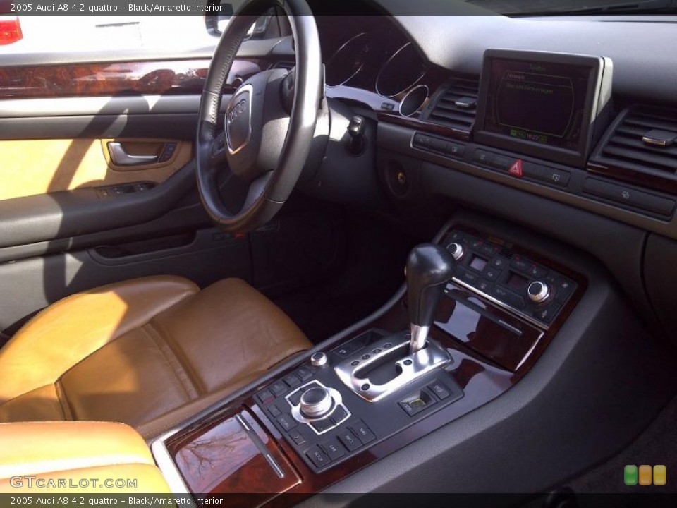 Black/Amaretto Interior Photo for the 2005 Audi A8 4.2 quattro #46672808