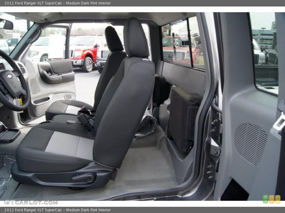 Medium Dark Flint Interior Photo for the 2011 Ford Ranger XLT SuperCab #46674812
