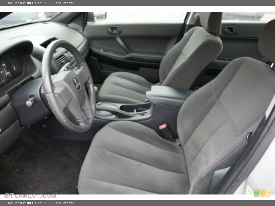 Black Interior Photo for the 2006 Mitsubishi Galant DE #46674938