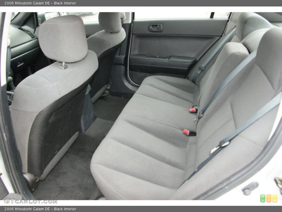 Black Interior Photo for the 2006 Mitsubishi Galant DE #46674983