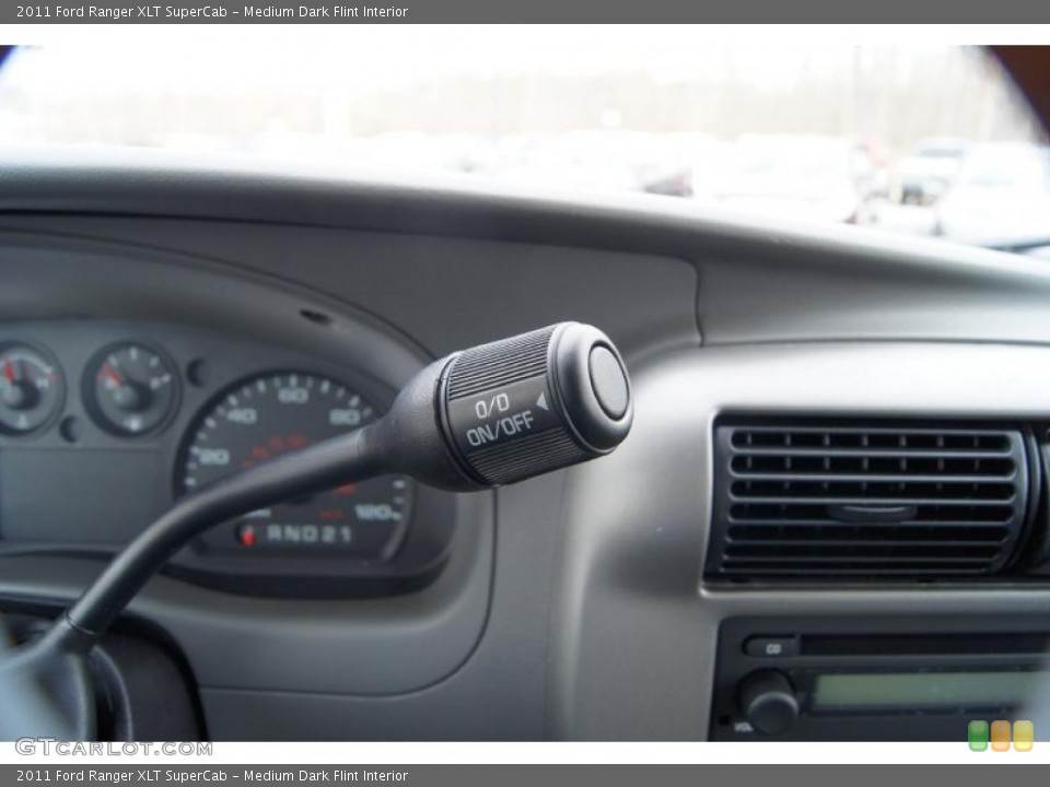 Medium Dark Flint Interior Transmission for the 2011 Ford Ranger XLT SuperCab #46675028