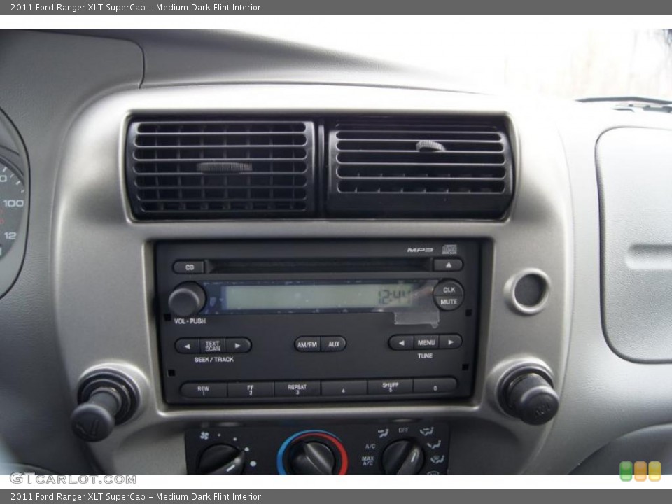 Medium Dark Flint Interior Controls for the 2011 Ford Ranger XLT SuperCab #46675046