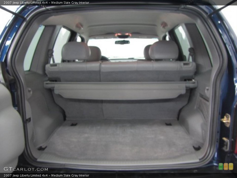 Medium Slate Gray Interior Trunk for the 2007 Jeep Liberty Limited 4x4 #46675232