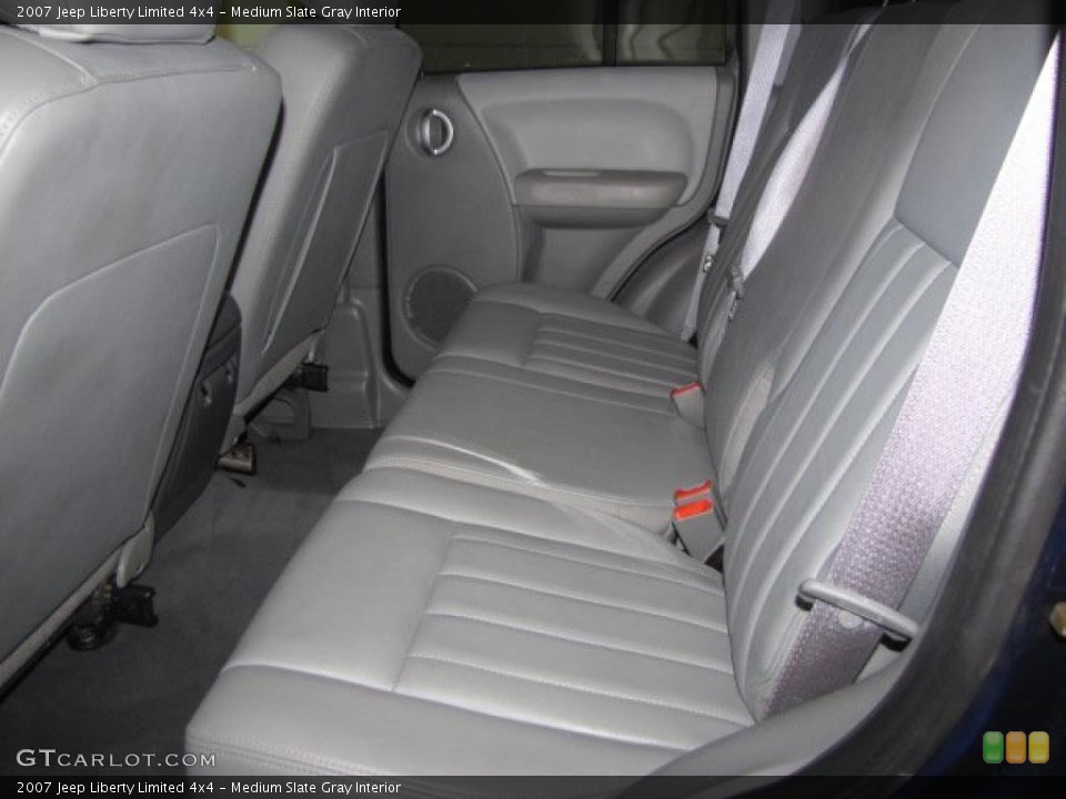 Medium Slate Gray Interior Photo for the 2007 Jeep Liberty Limited 4x4 #46675304