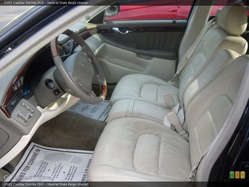 Neutral Shale Beige Interior Photo for the 2003 Cadillac DeVille DHS #46675580