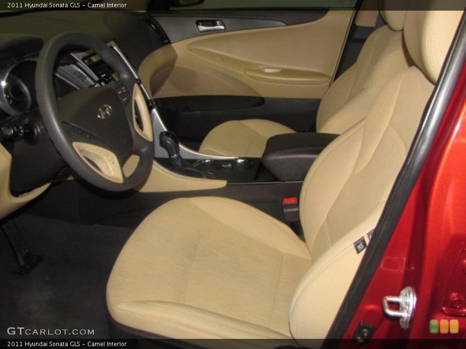 Camel Interior Photo for the 2011 Hyundai Sonata GLS #46675592