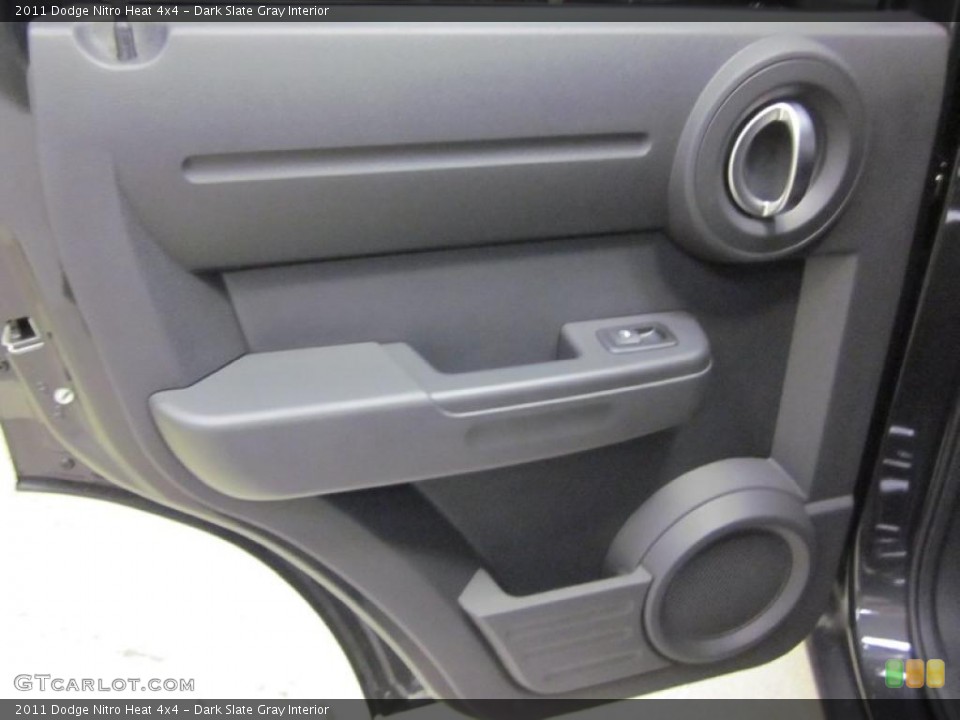 Dark Slate Gray Interior Door Panel for the 2011 Dodge Nitro Heat 4x4 #46675811