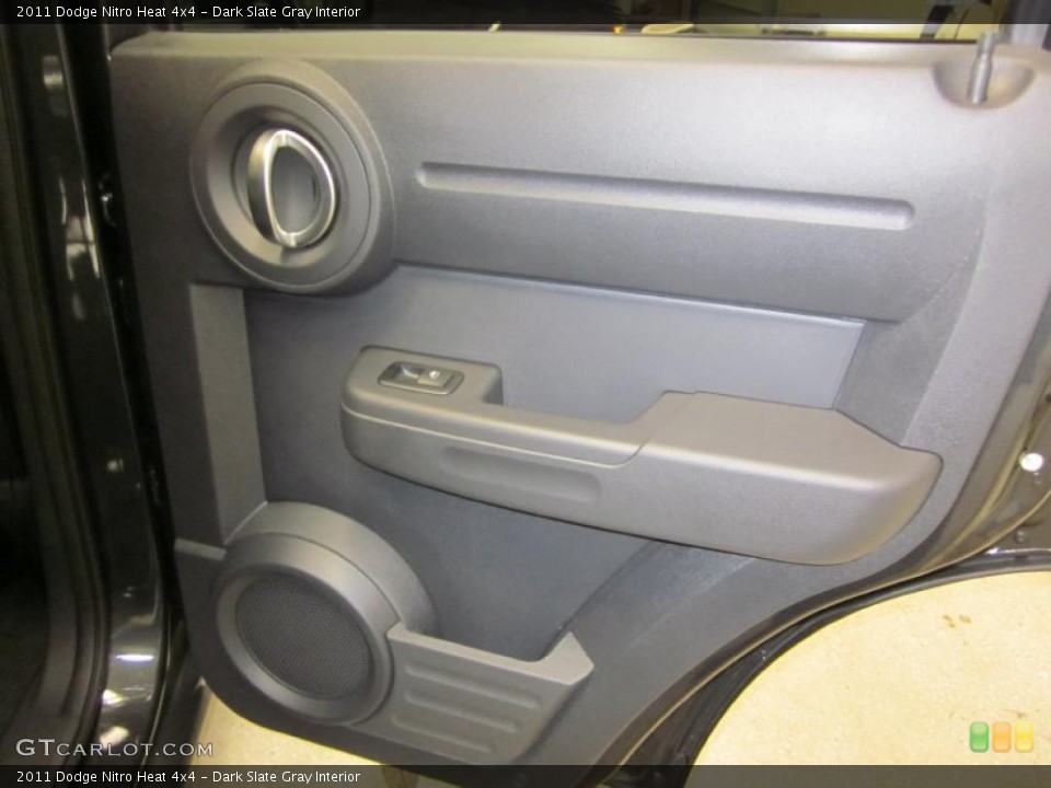 Dark Slate Gray Interior Door Panel for the 2011 Dodge Nitro Heat 4x4 #46675838