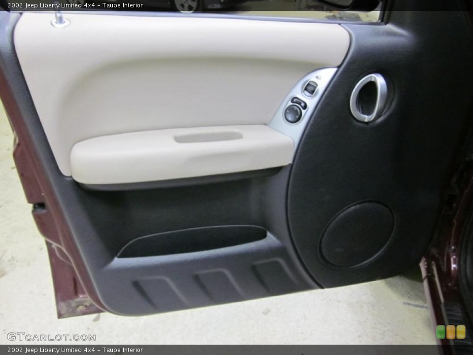 Taupe Interior Door Panel for the 2002 Jeep Liberty Limited 4x4 #46676405